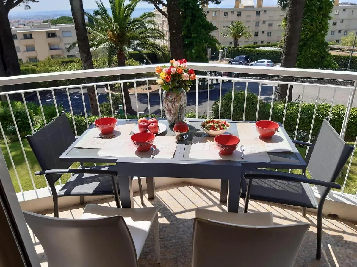 Apartment Spacieux Studio 37M2 - Terrasse Vue Mer Cannes France